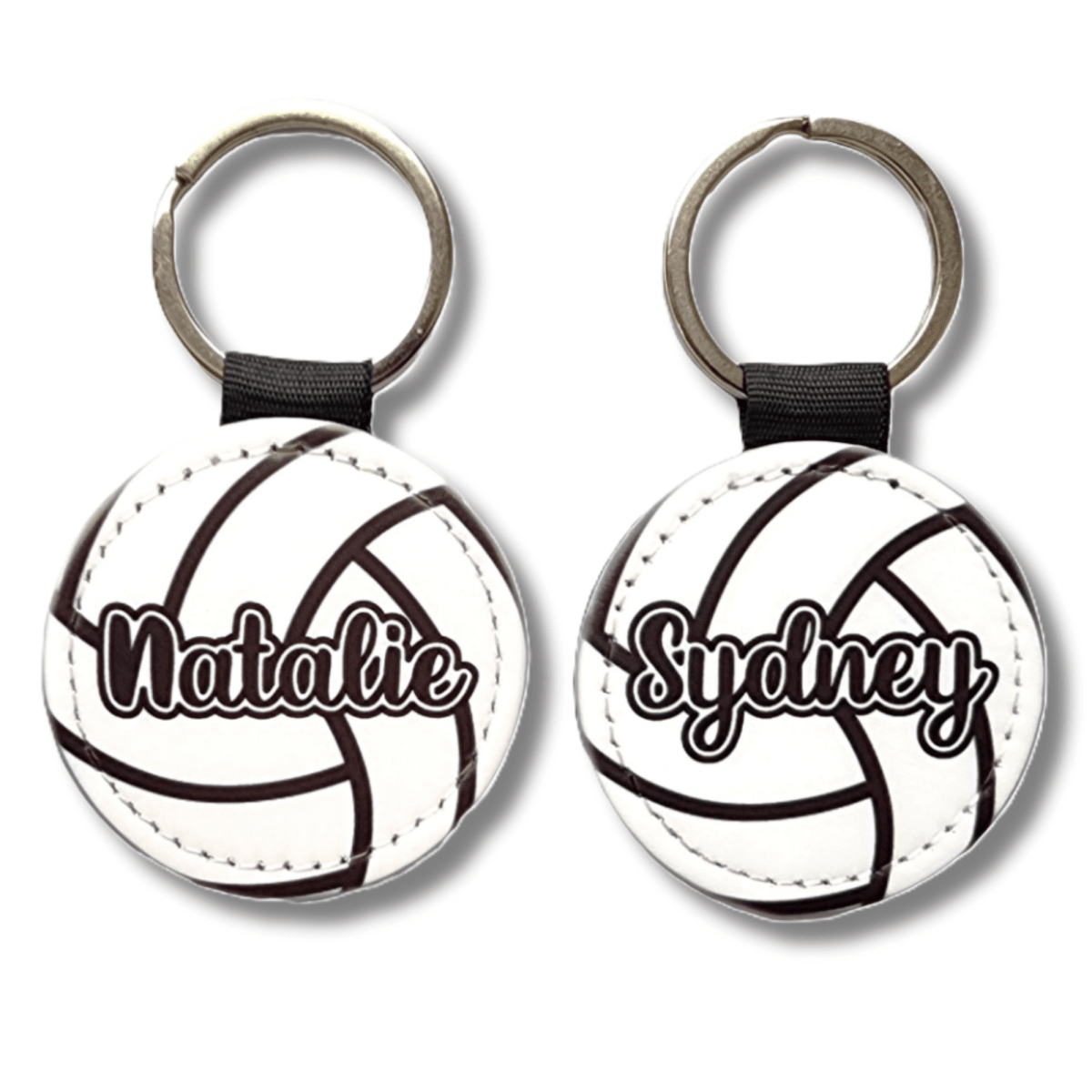 Personalized Volleyball Keychain – Custom Name Bag Tag - KWL Creations