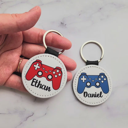 Custom Video Game Remote Controller Key Chain, Gift for Gamers