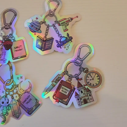 Bookish Genre Stickers | Romance, Fantasy, Sci-Fi, Smut & Historical Reader Stickers