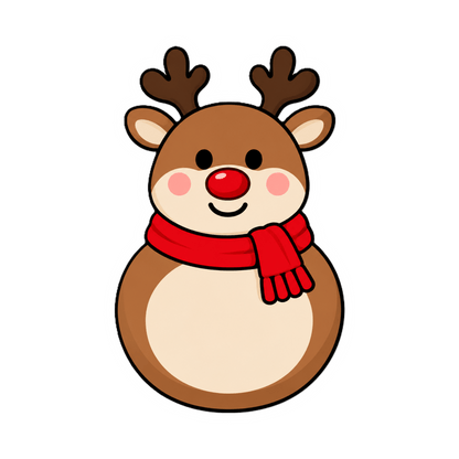 Set of 6 Personalized Christmas Name Stickers - KWL Creations