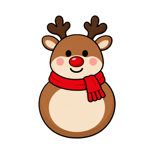 Set of 6 Personalized Christmas Name Stickers - KWL Creations
