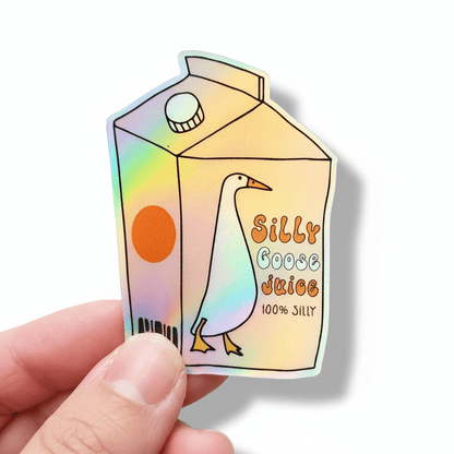 Silly Goose Juice Sticker - KWL Creations