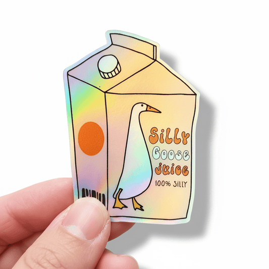 Silly Goose Juice Sticker - KWL Creations