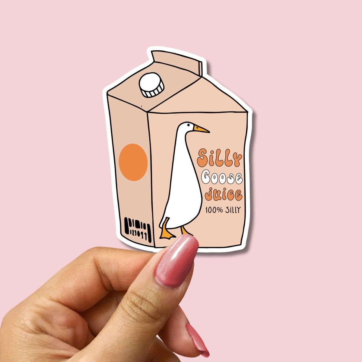 Silly Goose Juice Sticker - KWL Creations
