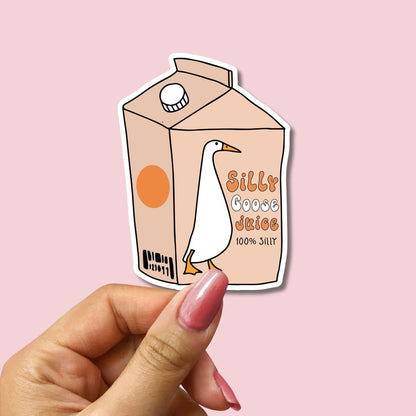 Silly Goose Juice Sticker - KWL Creations