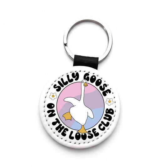 Silly Goose On The Loose Keychain – Funny Goose Gift - KWL Creations